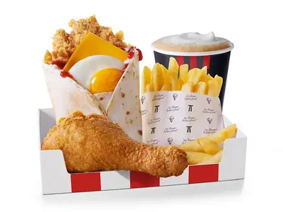 Brekkie Crunch Wrapsta Box 1 kfc breakfast menu prices