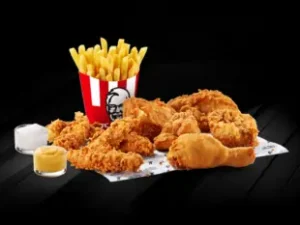 Strips Feast Deluxe 1 KFC menu with prices